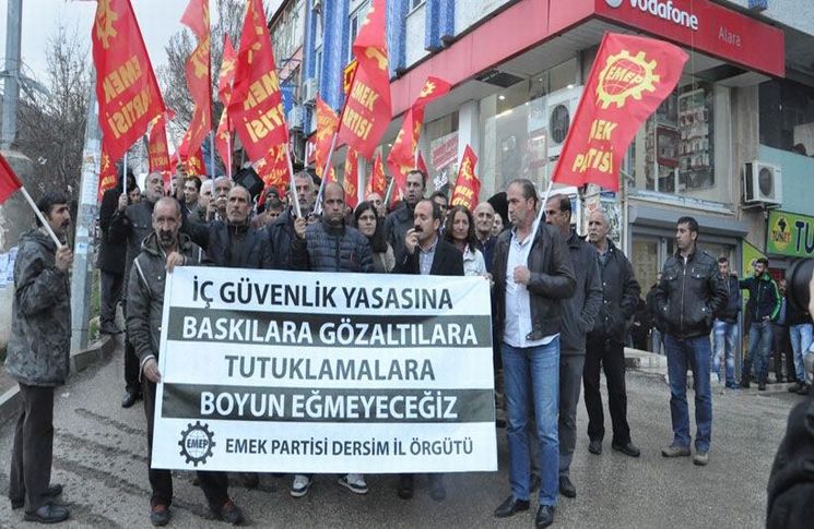 İç Güvenlik Paketi Geri Çekilinceye Kadar Alanlarda Mücadeleye Devam İç Güvenlik Paketi Geri Çekilinceye Kadar Alanlarda Mücadeleye Devam