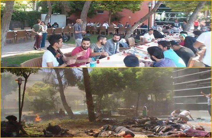 Suruç’taki Saldırıyı Lanetliyoruz