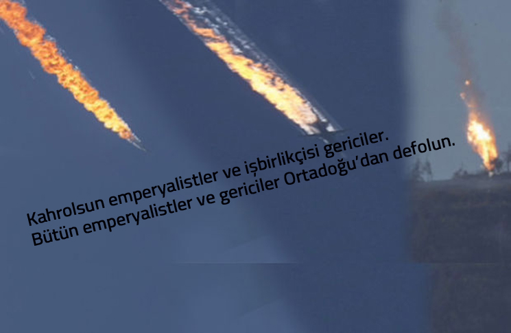 Emperyalistler Bölgeden Çekilmelidir!