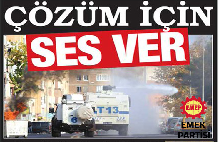 Devletin Yürüttüğü Kirli Savaşa Teslim Olmayacağız!