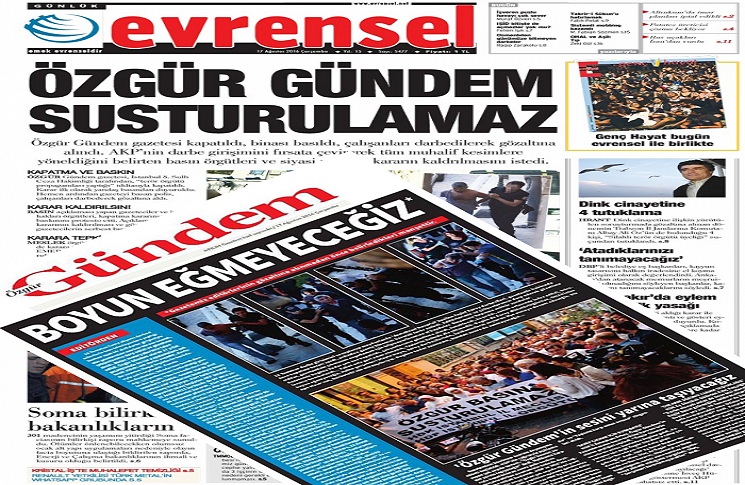 Darbeler, Özgür Basını Susturamayacak Darbeler, Özgür Basını Susturamayacak