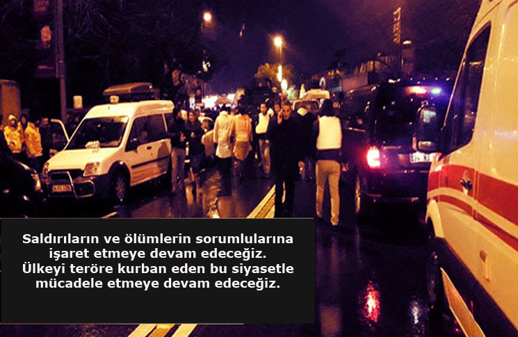 Yılbaşı Saldırısına Ortam Hazırlayanlar Suçludur