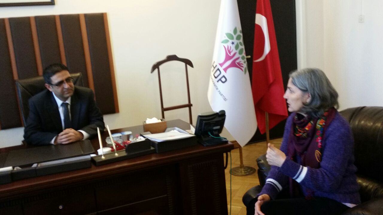 Genel başkanımıza Meclis’e giriş engeli