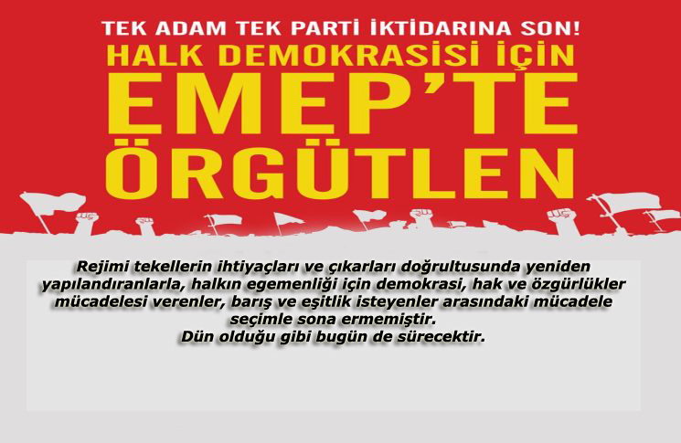 Bugün halkın yaşadığı temel sorunların kaynağı olan iktidar partileri, yarattıkları sorunları çözemez