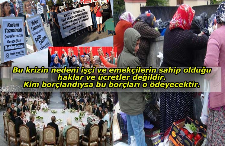 YEP, Krizin Yükünü Tüm Halka Yıkma Planının Belgesidir