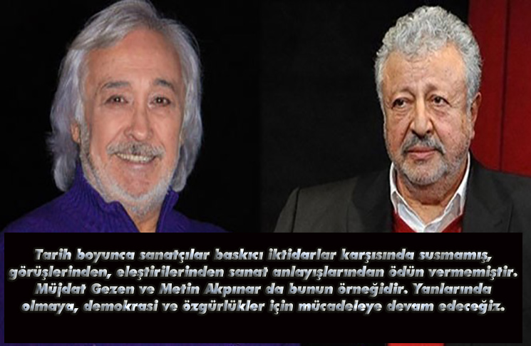 Metin Akpınar ve Müjdat Gezen Yalnız Değildir Metin Akpınar ve Müjdat Gezen Yalnız Değildir