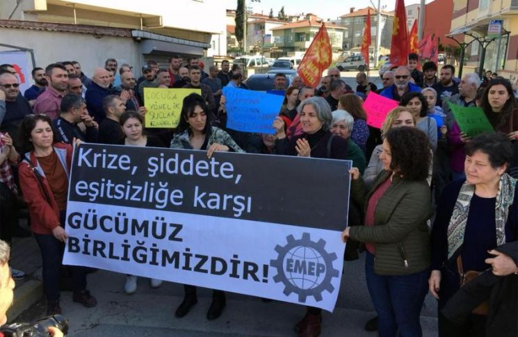 Krize, şiddete, eşitsizliğe, savaşa karşı gücümüz birliğimiz!