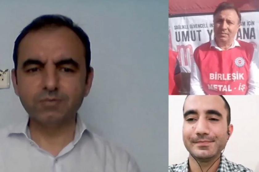 Ercüment Akdeniz Baldur işçilerinin grev çadırına konuk oldu ​​​​