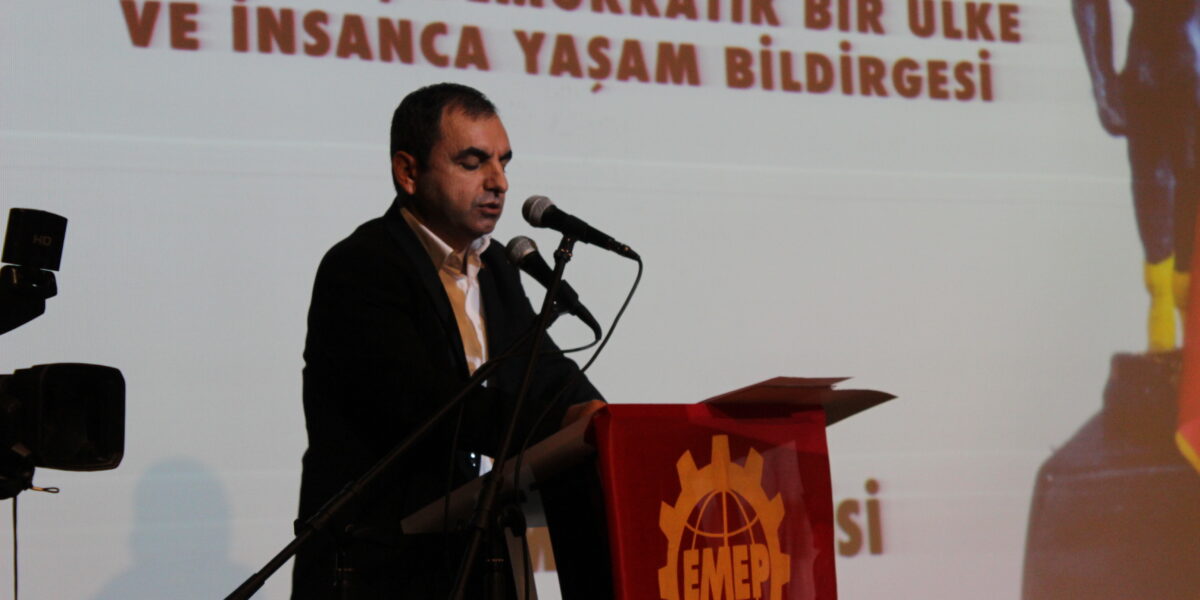 EMEP mücadele ve ittifak rotasını açıkladı EMEP mücadele ve ittifak rotasını açıkladı