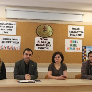 Genel Başkan Ercüment Akdeniz İHD’yi ziyaret etti Genel Başkan Ercüment Akdeniz İHD’yi ziyaret etti