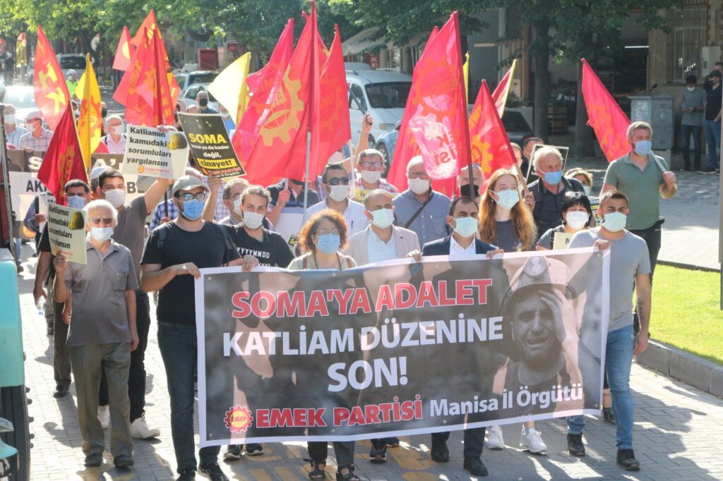 Soma düzeni de saray iktidarı da son bulacak, işçi sınıfı kazanacak!