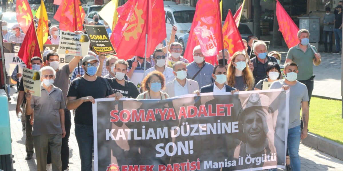 Kalkınma Da Adalet De Patronların Çıkarları İçin Soma’yı Unutma, Unutturma!