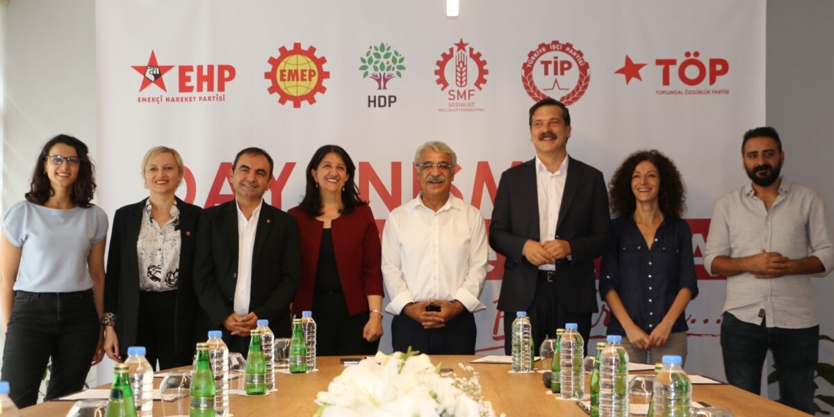 Tek adam iktidarına, sermayenin ve zulmün düzenine karşı hep birlikte başaracağız