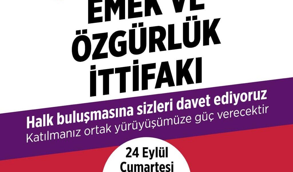 Davetimizdir: Birlikte Kazanacağız, Halk Kazanacak! Davetimizdir: Birlikte Kazanacağız, Halk Kazanacak!