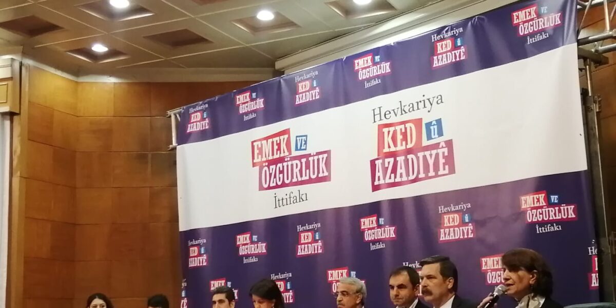 Cumhurbaşkanlığı seçimlerine ilişkin Emek ve Özgürlük İttifakı’nın deklarasyonu