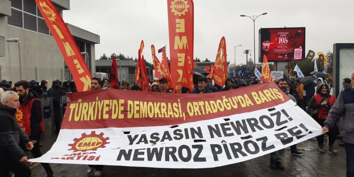 Dayanışmamız örgütlü mücadeleye dönüşsün Newroz ateşi daha güçlü yansın