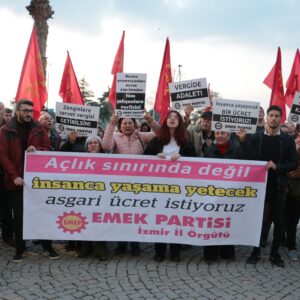 İnsanca yaşam için yoksulluk sınırı üzerinde ücret istiyoruz