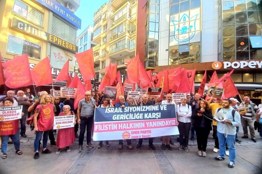 İsrail siyonizmi ve gericiliğe karşı Filistin halkının yanındayız İsrail siyonizmi ve gericiliğe karşı Filistin halkının yanındayız