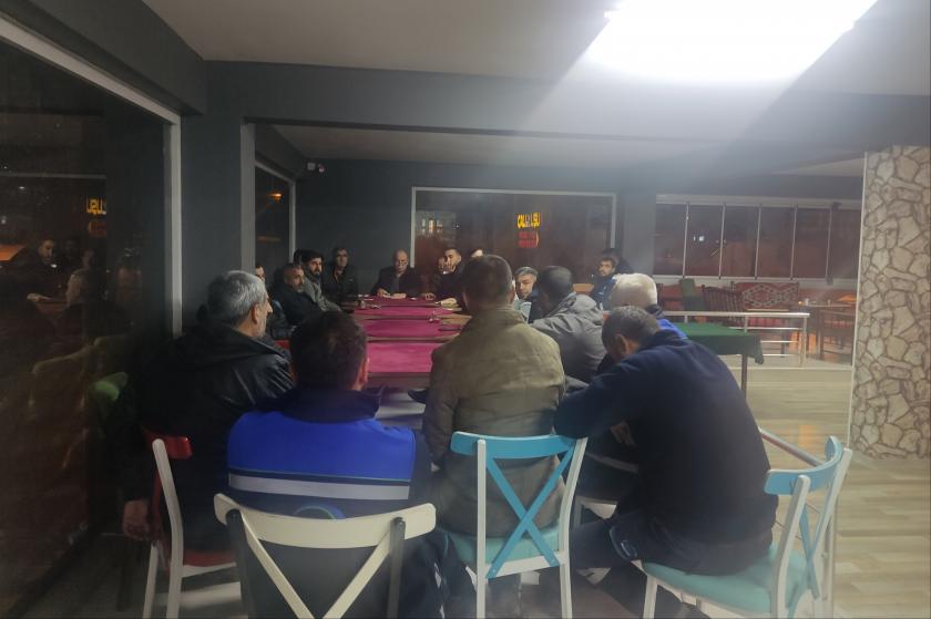 EMEP GYK Üyesi Tüzel FEDAŞ işçileriyle buluştu: Güçlü kılacak şey, halkla birlikte yapıyor olmak