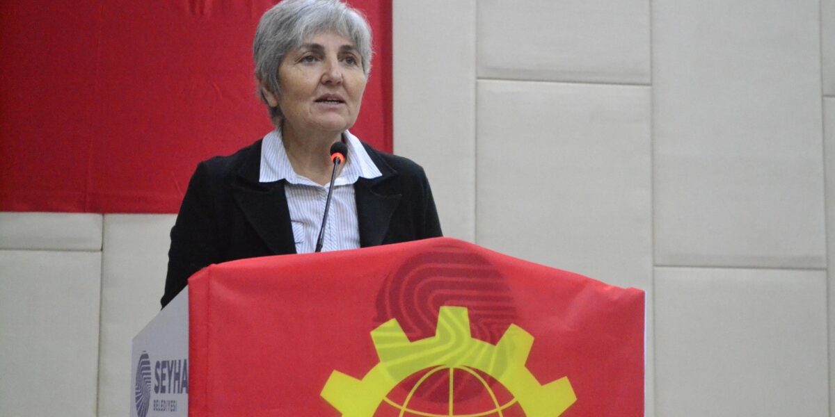 Genel Başkan Selma Gürkan: Tek adamı geriletecek olan emekçilerin mücadelesidir Genel Başkan Selma Gürkan: Tek adamı geriletecek olan emekçilerin mücadelesidir