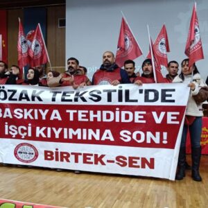 Özak işçileri EMEP’in kongresinde konuştu: Yanımızda olmayanlar seçimde kapımızı çalmasın