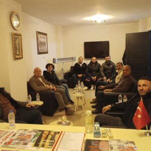 EMEP’in Denizli’deki işçi adayı Özcan Göçer, ilk ziyaretini işçi sendikalarına yaptı EMEP’in Denizli’deki işçi adayı Özcan Göçer, ilk ziyaretini işçi sendikalarına yaptı