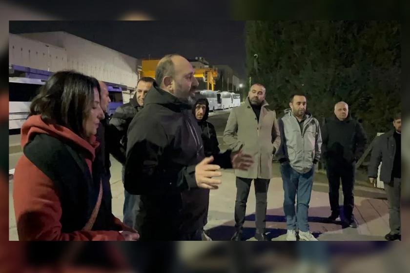 EMEP Gebze adayı Sinan Karataş seçim çalışmasına fabrikasından başladı EMEP Gebze adayı Sinan Karataş seçim çalışmasına fabrikasından başladı