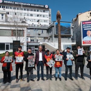 Denizli Büyükşehir Belediyesinin işçilerin ücretini düşürme protokolüne EMEP tepki gösterdi