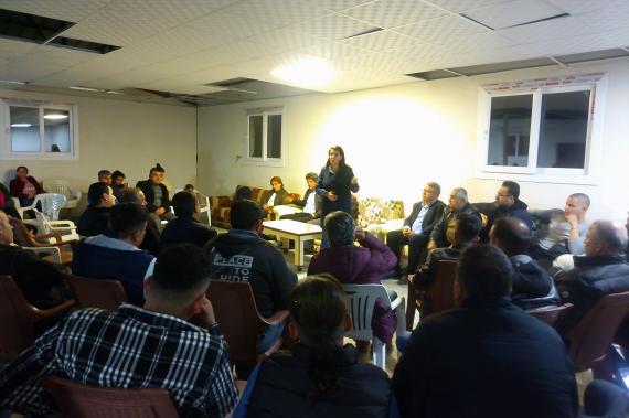 Hatay’da halk buluşmaları: Geleceğimiz için kendi seçeneğimizi güçlendirelim