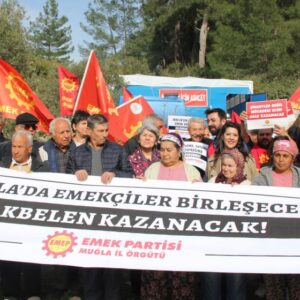 EMEP Muğla’da yerel seçim çalışmalarına Akbelen direnişiyle başladı EMEP Muğla’da yerel seçim çalışmalarına Akbelen direnişiyle başladı