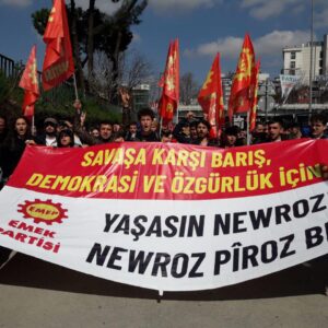 Newroz bu zulüm ve sömürü düzenine karşı halkların özgürlük ateşlerini yaktığı bir mücadele günüdür.