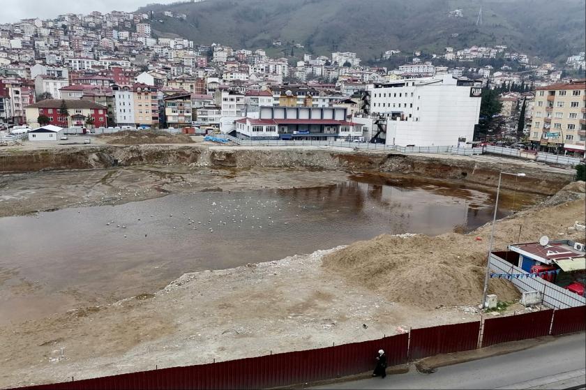 EMEP Altınordu: Millet Bahçesi diye planlanan alan göl oldu