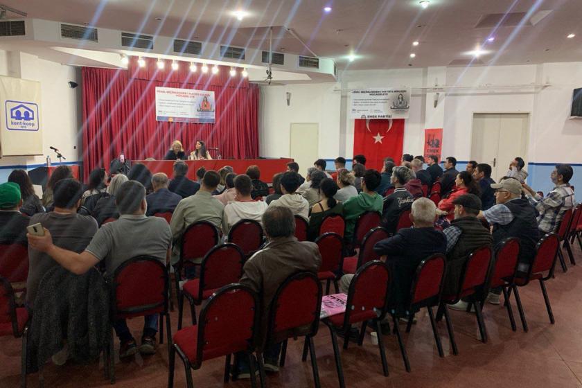 EMEP Yenimahalle İlçe Örgütü “Yerel Seçimlerden 1 Mayıs’a Birleşik Mücadeleye” adlı söyleşi düzenledi