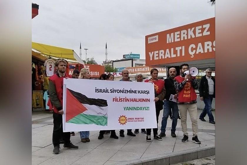 EMEP Sincan İlçe Örgütü: İsrail siyonizmine karşı Filistin halkının yanındayız