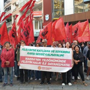 EMEP İzmir İl Örgütü Nakba’nın yıldönümünde Filistin halkı ile dayanışma çağrısı EMEP İzmir İl Örgütü Nakba’nın yıldönümünde Filistin halkı ile dayanışma çağrısı