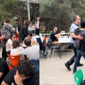 İzmir Emek Gençliği üyeleri üniversitelerde Filistin’e destek çağrısı yaptı İzmir Emek Gençliği üyeleri üniversitelerde Filistin’e destek çağrısı yaptı