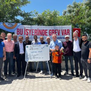 Dost düşman herkes bilsin ki emeğine, alın terine sahip çıkan işçiler ve emekçiler güzel günlerin ve mutlu yarınların garantisidir.