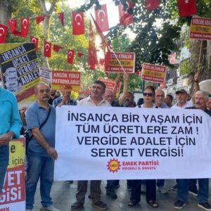 EMEP Genel Başkanı Aslan: Sırtımızda kambur olanları hep birlikte üstümüzden atacağız