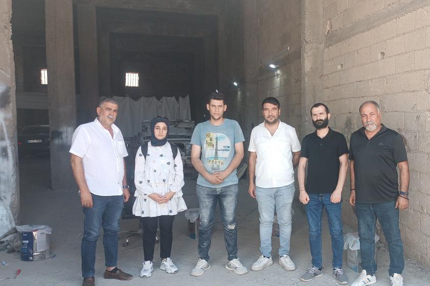 EMEP, işkenceye maruz kalan işçiyi ziyaret etti 