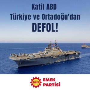 Filistin halkının katili İsrail’le tüm ilişkiler kesilmeli ve tüm dünyadan tecrit edilmeli, yalnızlaştırılmalıdır!