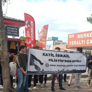 EMEP, Sincan’da Filistin için açıklama yaptı: Filistinle dayanışmanın bir yolu da iktidarla mücadele