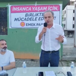 EMEP İstanbul Milletvekili İskender Bayhan: Bizi kurtaracak olan birliğimizdir