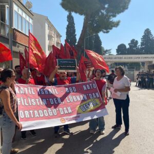 Emek Partisi İzmir İl Örgütü: Türkiye İsrail ile ticaretini, ABD ile askeri tatbikatlarını kessin