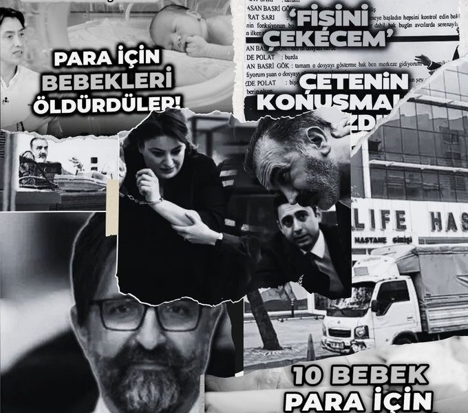 Sistemin çürüme ve yozlaşmasının son halkası yenidoğan bebek çetesi…