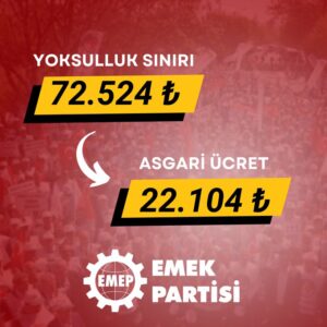 Bize açlık ve sefalet dayatanlardan hesap sormalıyız