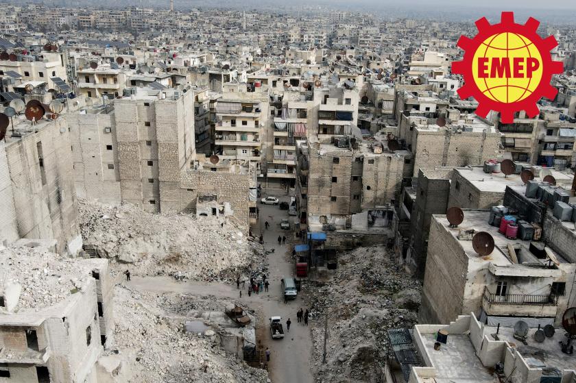 EMEP: Suriye’nin geleceği emperyalistlerle gerici iktidarların garantörlüğüne bırakılamaz