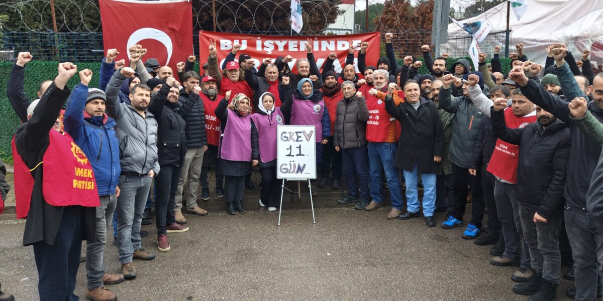 EMEP, Green Transfo, Kaynak Tekniği ve Chinatool’da grevdeki işçilerleydi: Çoban ateşleri büyüyecek