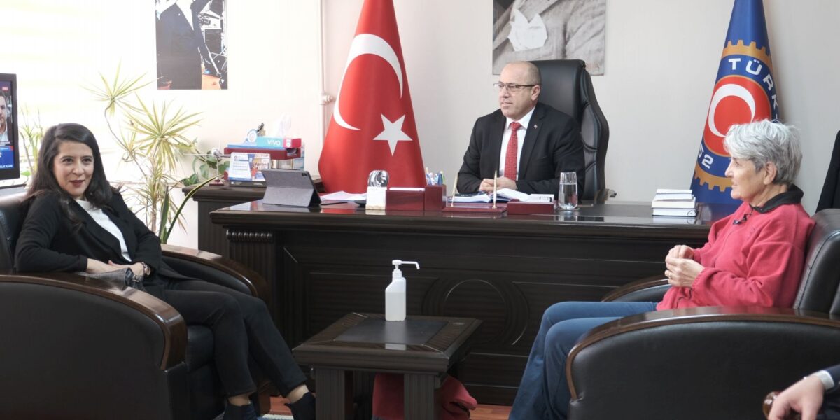 EMEP’ten Türk-İş 3.Bölge Temsilciliğine ziyaret: İşçi sınıfı örgütlenmeden talepler elde edilemez