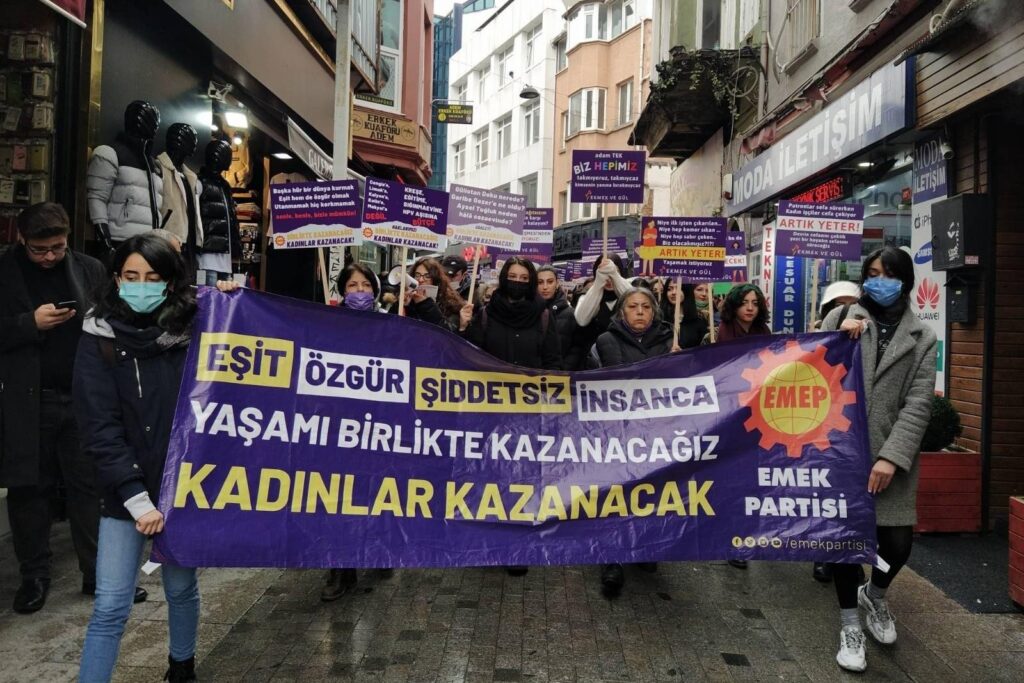 Kadınlar güvencesiz bir hayatı kabul etmeyecek