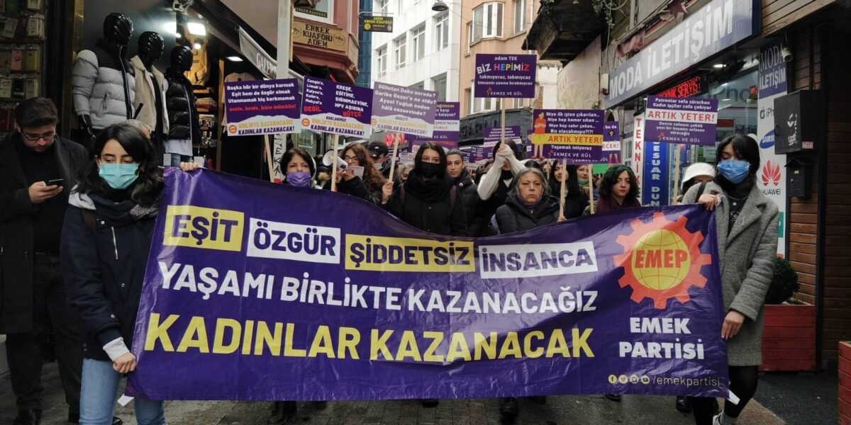 EMEP’ten 8 Mart açıklaması: Kadınların tek güvencesi mücadelesidir!